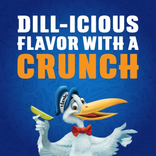 Vlasic Keto Friendly Zesty Dill Pickle Spears Perspective: left