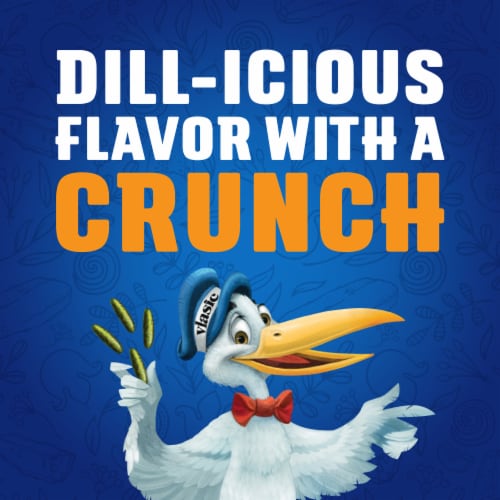 Vlasic® Snack'mms Mini Kosher Dill Pickles Perspective: left