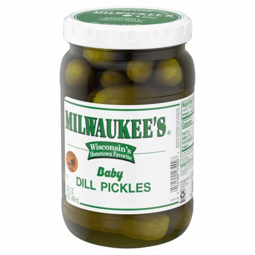 Milwaukee's Baby Dill Pickles Perspective: left