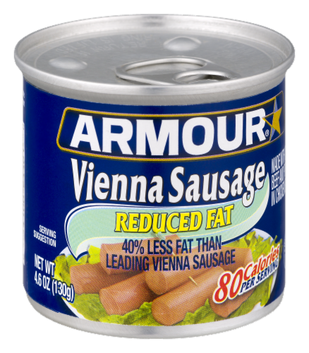 Armour Reduced Fat Vienna Sausage Perspective: left