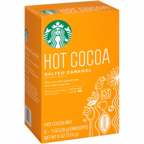 Starbucks® Salted Caramel Hot Cocoa Mix Perspective: left