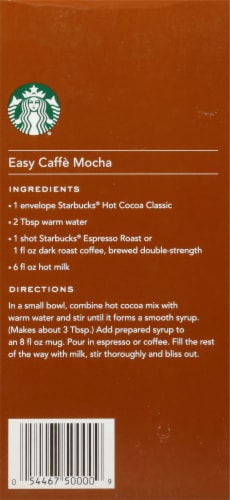 Starbucks® Classic Hot Cocoa Mix Perspective: left