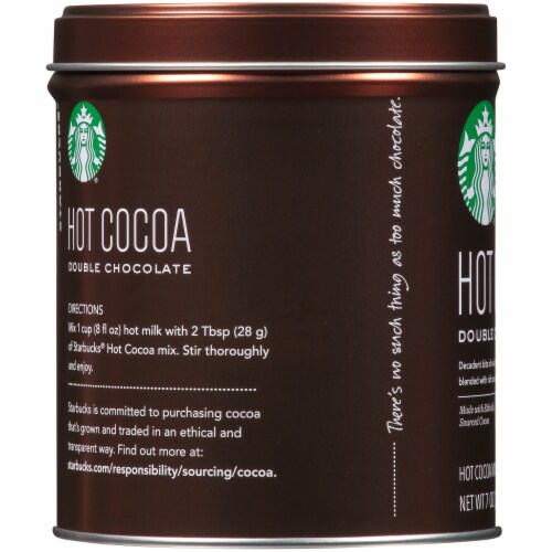 Starbucks® Double Chocolate Hot Cocoa Mix Perspective: left