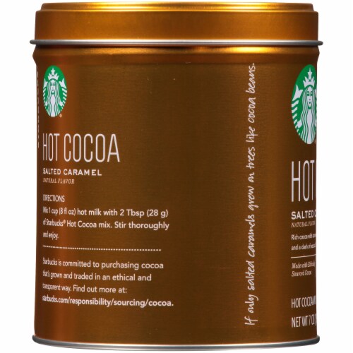 Starbucks® Salted Caramel Hot Cocoa Mix Perspective: left