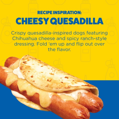 Ball Park® Fully Loaded Nacho Cheese Franks Perspective: left