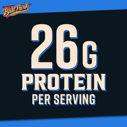 Ball Park® Steakhouse Seasoned Pork & Beef Patties for Burgers Perspective: left