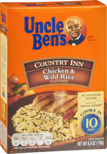 Uncle Ben's Country Inn Chicken & Wild Rice Perspective: left