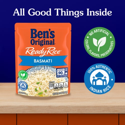 Ben's Original™ Ready Rice Basmati Rice Perspective: left