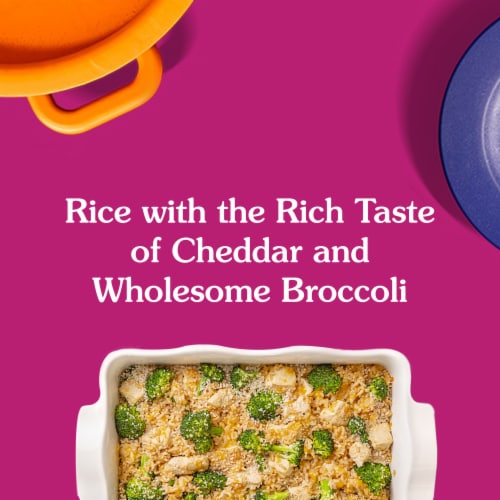 Ben's Original™ Ready Rice Cheddar Broccoli Flavored Rice Perspective: left
