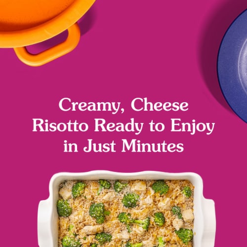 Ben's Original Risotto Cheese Flavored Rice, Easy Dinner Side, 8.5 oz Pouch Perspective: left