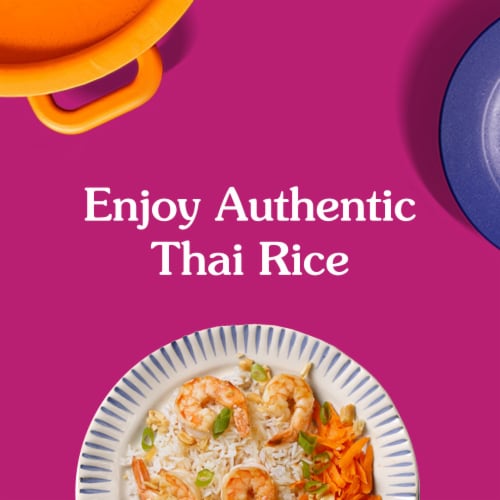 BEN'S ORIGINAL Dry Jasmine Rice, 1.75 lb Box Perspective: left