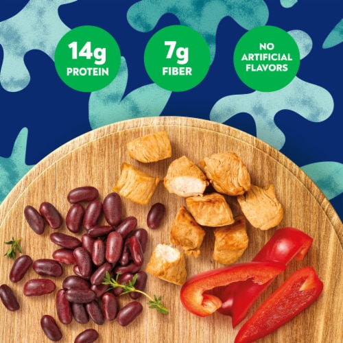 Ben's Original Street Food Jamaican Jerk Rice, Beans & Chicken Prepared Entrée Microwave In 90 Sec Perspective: left
