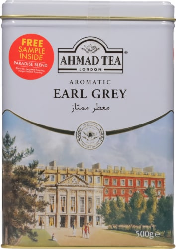 Ahmad Tea® Aromatic Earl Grey Tea Perspective: left