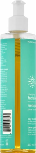 Earth Science Clarifying Facial Wash Perspective: left