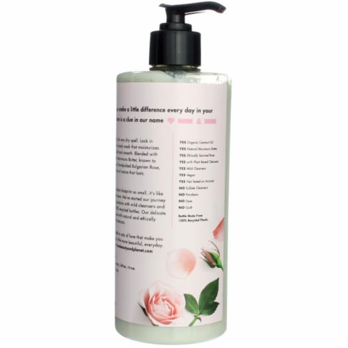 Love Beauty and Planet Body Wash Muru Muru Butter 16 FO Perspective: left