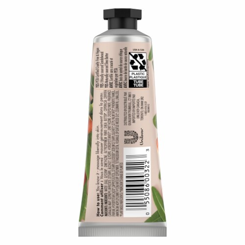 Love Beauty and Planet Shea Butter & Sandalwood Shea Velvet Hand Cream Perspective: left