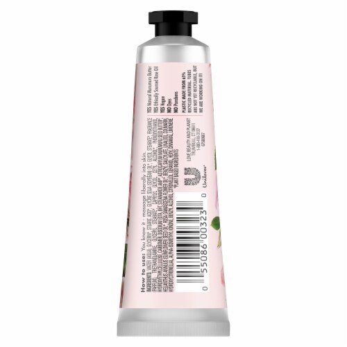 Love Beauty and Planet Murumuru Butter & Rose Delicious Glow Hand Cream Perspective: left