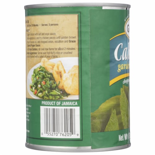 Grace Chopped Callaloo Perspective: left