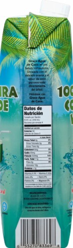Grace® 100% Natural Coconut Water Perspective: left