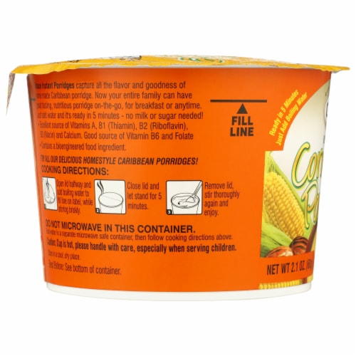 Grace® Instant Cornmeal Porridge Grits Perspective: left