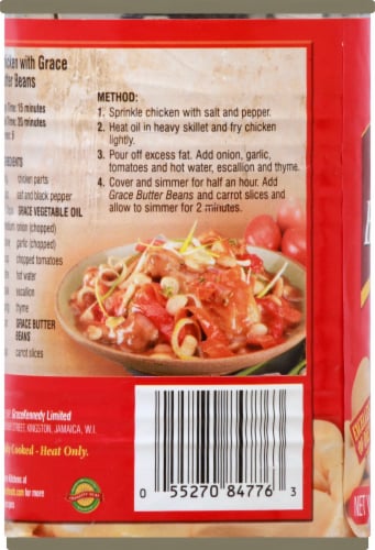 Grace® Classic Butter Beans Perspective: left