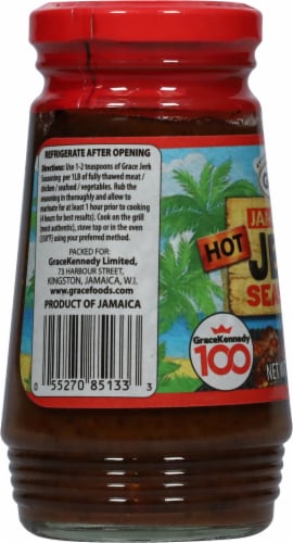 Grace® Hot Jamaican Jerk Seasoning Perspective: left