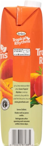 Grace® Tropical Rhythms® Mango & Carrot Juice Perspective: left