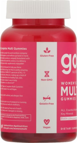 Goli® Nutrition Women's Complete Multivitamin Gummies Perspective: left