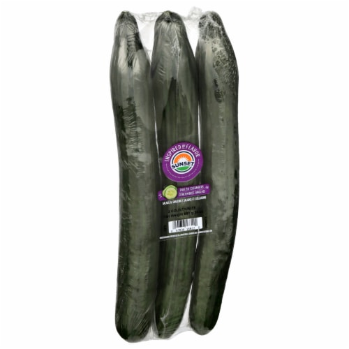 Sunset® English Cucumbers Perspective: left