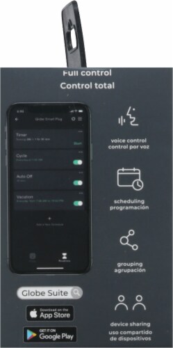 Globe® Smart Plug Perspective: left