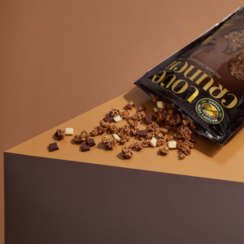 Nature's Path Love Crunch Double Chocolate Chunk Granola Perspective: left