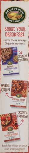 Nature's Path Organic® Flax Plus® Maple Pecan Crunch Cereal Perspective: left
