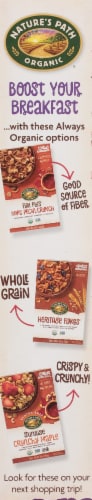 Nature's Path Organic® Flax Plus® Pumpkin Raisin Crunch Cereal Perspective: left