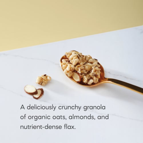 Nature's Path Organic Vanilla Almond and Flax Granola Cereal Perspective: left