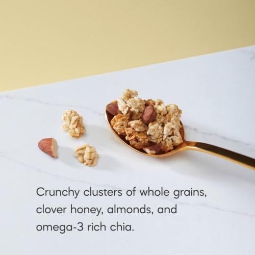 Nature's Path Honey Almond Granola Perspective: left