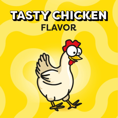 Temptations Classic Tasty Chicken Flavor Crunchy and Soft Adult Cat Treats Perspective: left