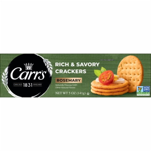 Carr's Rosemary Crackers Perspective: left