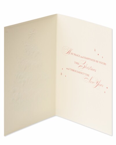Papyrus Christmas Tree Boxed Christmas Cards Perspective: left
