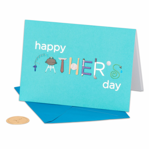 Papyrus (S7) Icons Father's Day Card Perspective: left
