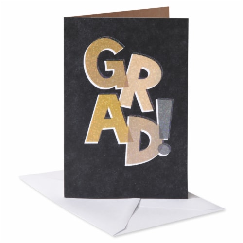 American Greetings #61 Graduation Card Pack (Grad!) Perspective: left