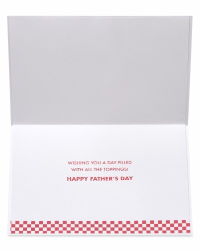 Papyrus #57 Father's Day Card (All the Toppings) Perspective: left