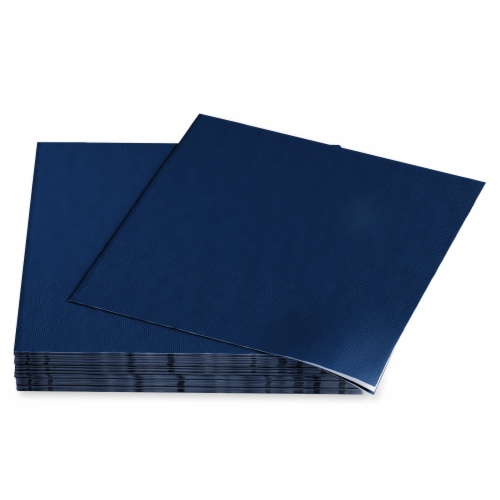 American Greetings All Occasion Navy Beverage Napkins Perspective: left