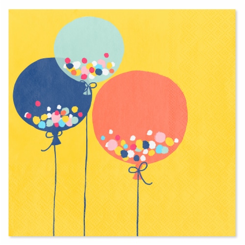 American Greetings Birthday Lunch Napkins Perspective: left