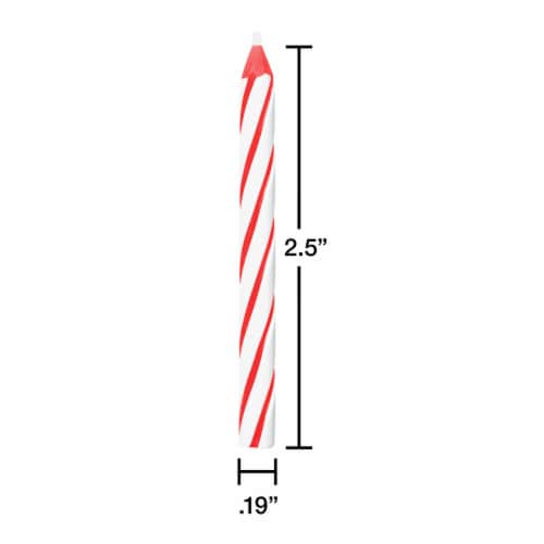 American Greetings Birthday Candles Sprial Multicolor Perspective: left