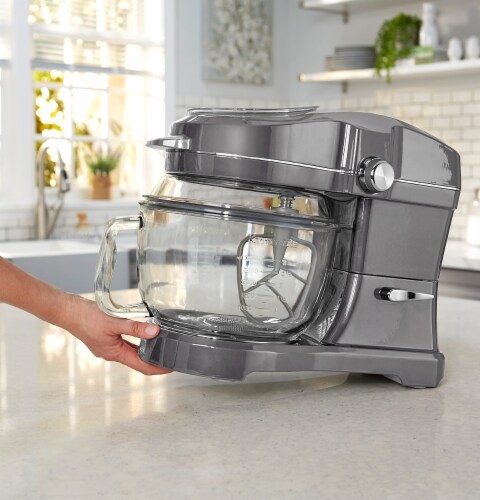 Kenmore Elite Ovation 5 Quart Stand Mixer - Metallic Gray Perspective: left