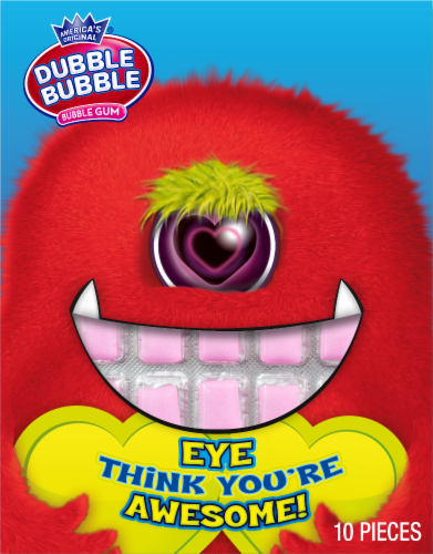 Dubble Bubble Valentine's Monster Gum - Assorted Perspective: left
