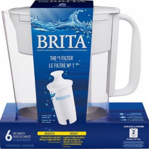 Brita Small 5 Cup Metro Water Pitcher with Filter - BPA Free