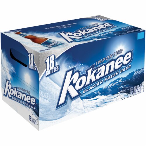 Kokanee Glacier Beer Perspective: left
