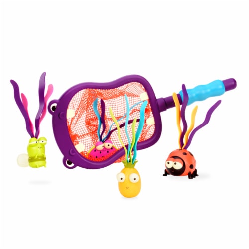 B. Toys Scoop-A-Diving Set Hubba Pool Toys Perspective: left