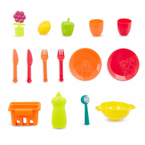 Battat B.toys Splash-n-Scrub Sink Perspective: left